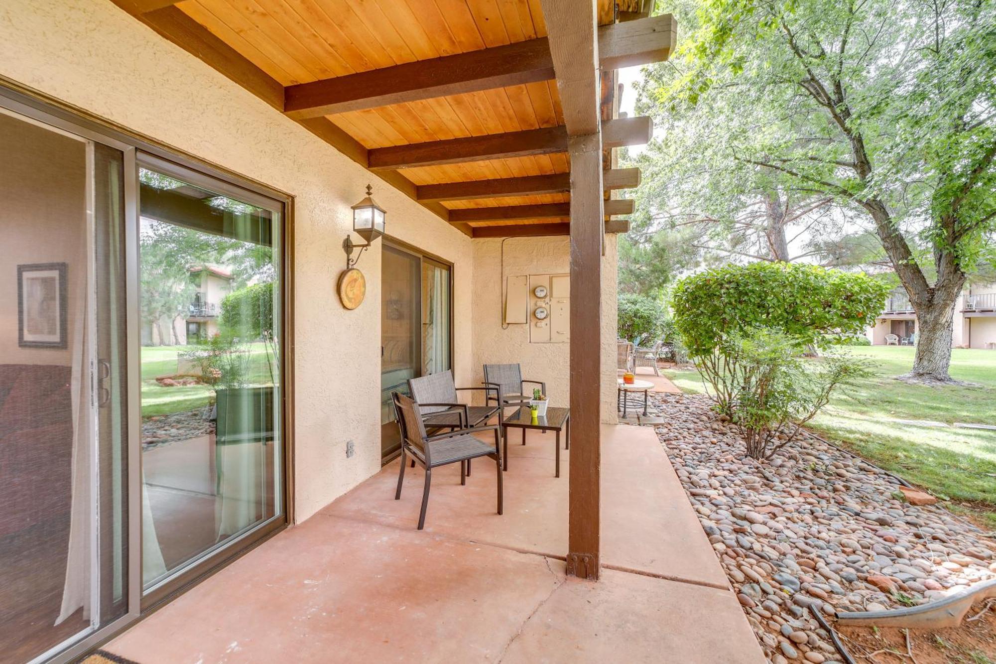 Apartmán Cozy Sedona Oasis With Pool And Hot Tub Access! Exteriér fotografie