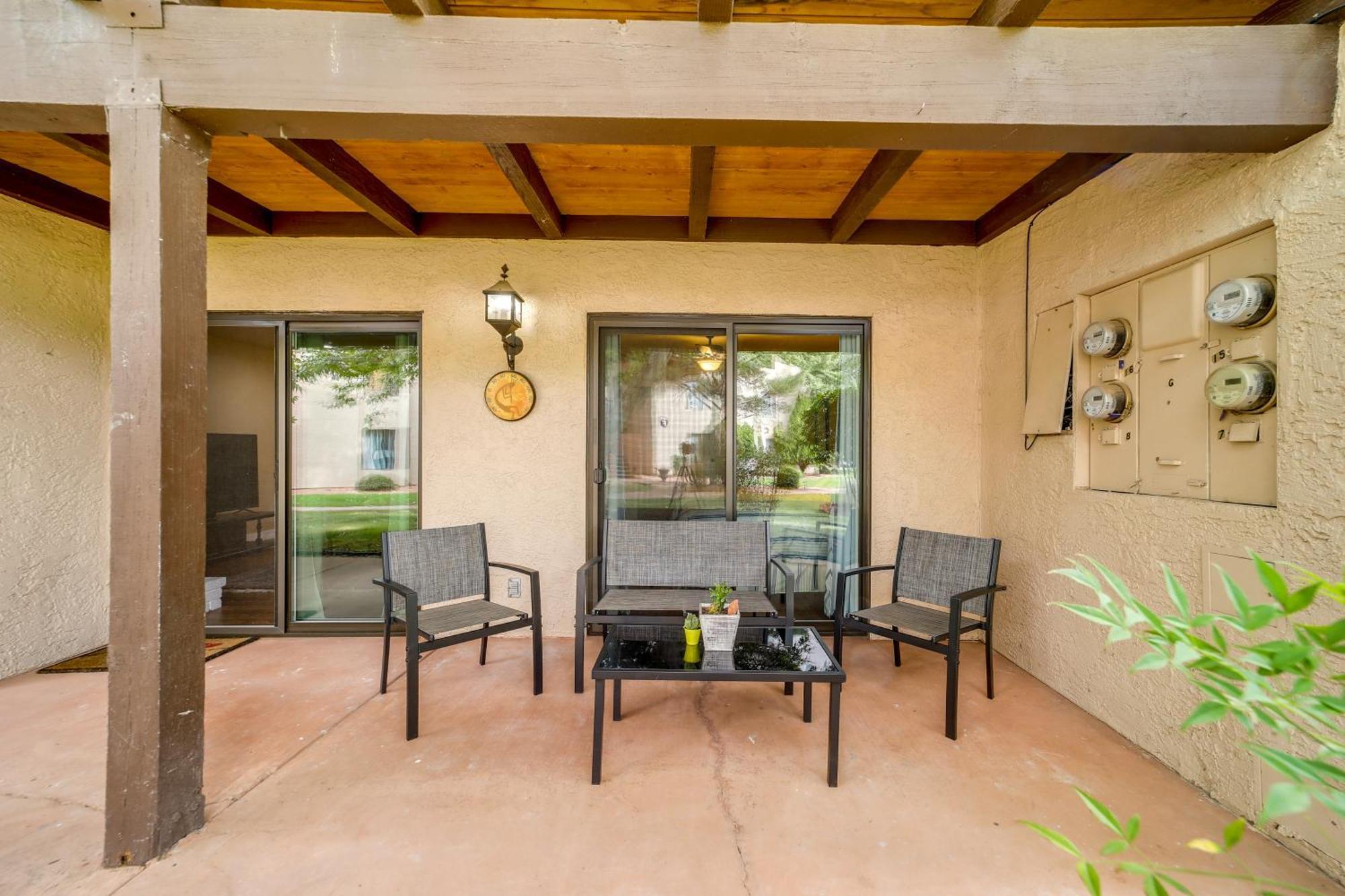 Apartmán Cozy Sedona Oasis With Pool And Hot Tub Access! Exteriér fotografie